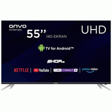 ტელევიზორი ONVO OV55F350 ULTRA HD ANDROID SMART LED TV
