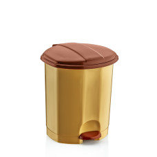 ურნა პლასტმასის პედლით 7ლ 231x224x282მმ 01011 16624 DUNYA