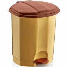 ურნა პლასტმასის პედლით 30ლ 358x350x470მმ 01014 16627 DUNYA