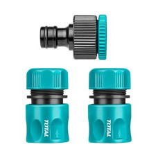 მილის სწრაფჩამკეტების ნაკრები TOTAL THWS030301 (1/2", 3 PCS)