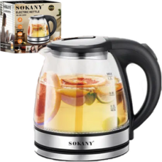 ელექტრო ჩაიდანი SOKANY SK-1059 (1500 W, 1.2 L)