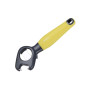 ბოთლის გასახსნელი ARDESTO BOTTLE OPENER GEMINI, GRAY/YELLOW, S/S, PP WITH SOFT TOUCH