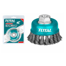 რგოლური ჯაგრისი ხრახნით 100მმ	