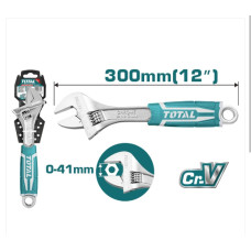 სარეგულირებელი ქანჩის გასაღები 12"	THT101126