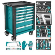 ურიკა 7 თაროიანი ინსტრუმენტებით, 162ნაჭრ	THPTCS71621