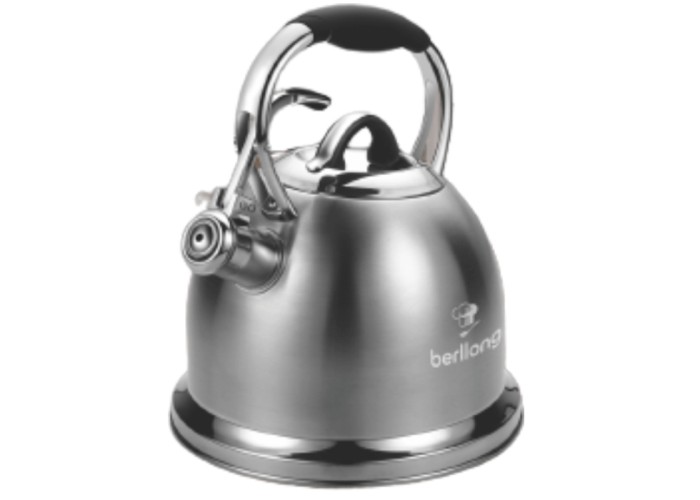 უჟანგავი ფოლადის ჩაიდანი BERLLONG BWK-0070 (3 L)