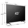 ტელევიზორი Hisense 43A6N