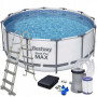  კარკასული აუზი Bestway 56420 Steel Pro Max with Filter Pump and ladder