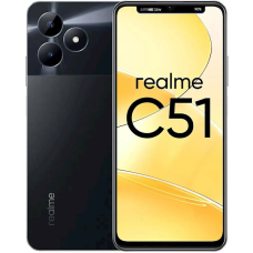 მობილური ტელეფონი Realme C51 (4GB/128GB) Dual Sim LTE - Black