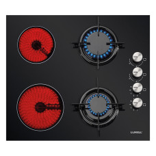 ჩასაშენებელი ქურის ზედაპირი LUXELL V6-22PYF