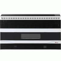120 მ² გაზის გამათბობელი GILAN GDS-702-C BEYAZ ZEBRA GLASS